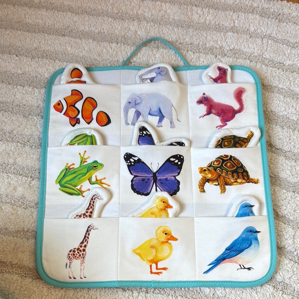 Lovery Animal Matching Puzzle Mat for Kids